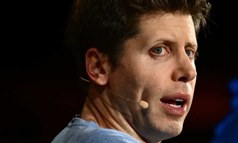 Sam Altman alors patron d OpenAI le 17 octobre 2023 1751767